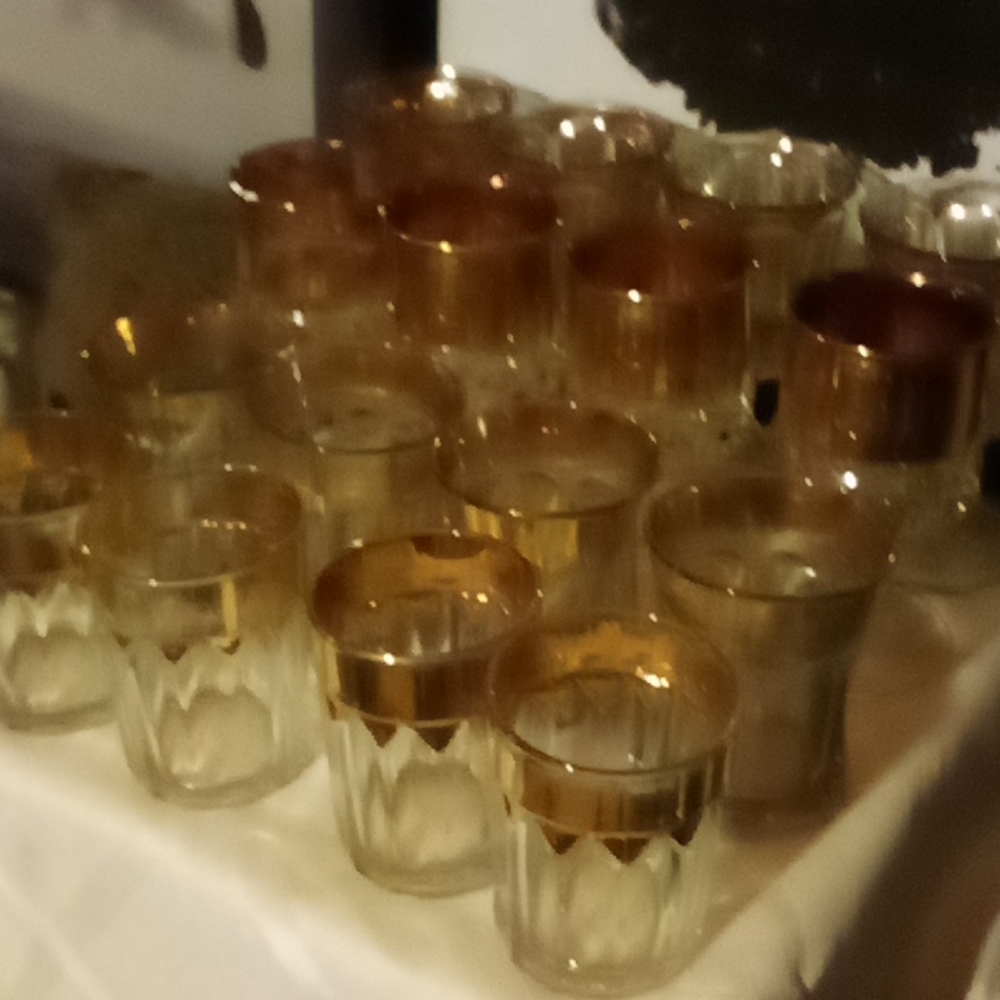 Gold Rimmed glasses